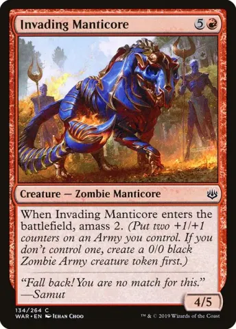 Invading Manticore · 134
