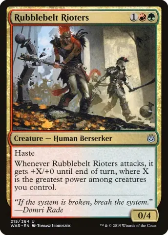 Rubblebelt Rioters · 215
