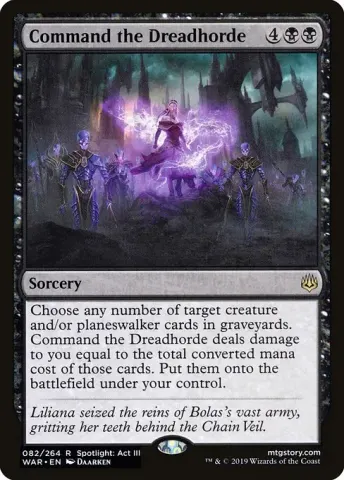 Command the Dreadhorde · 82