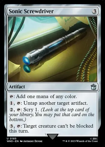 Sonic Screwdriver · 185