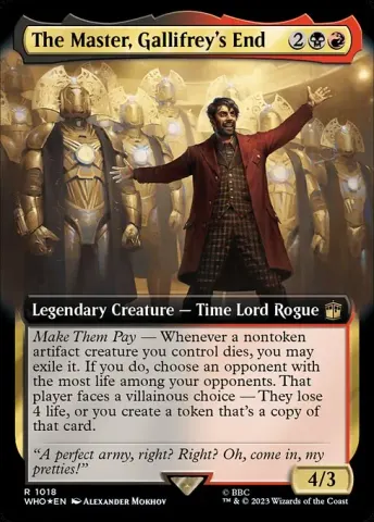 The Master, Gallifrey's End · 1018
