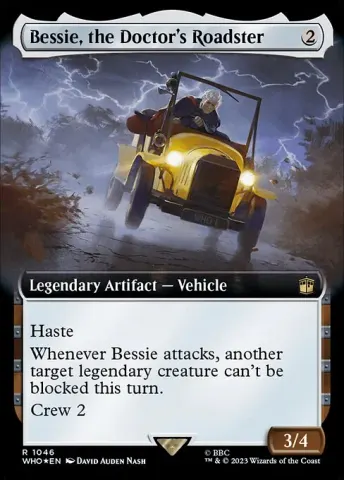 Bessie, the Doctor's Roadster · 1046