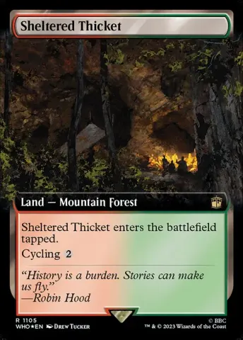 Sheltered Thicket · 1105