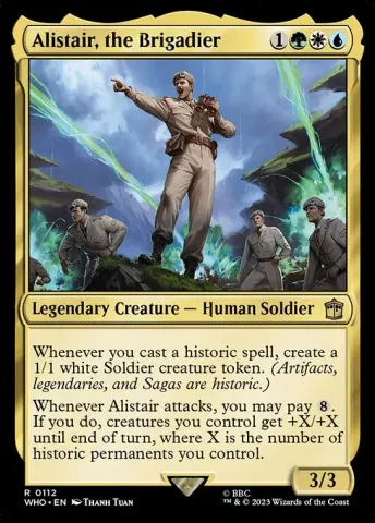 Alistair, the Brigadier · 112