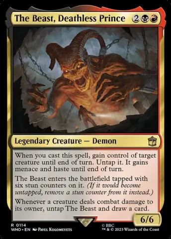 The Beast, Deathless Prince · 114