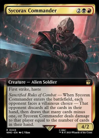 Sycorax Commander · 445