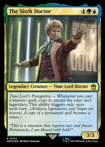The Sixth Doctor · 764