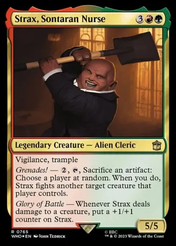 Strax, Sontaran Nurse · 765