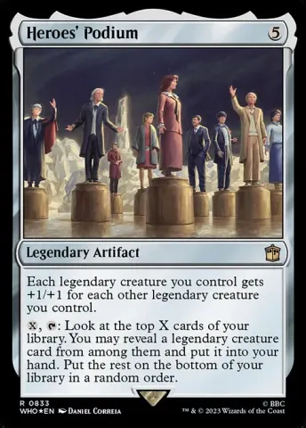 Heroes' Podium · 833