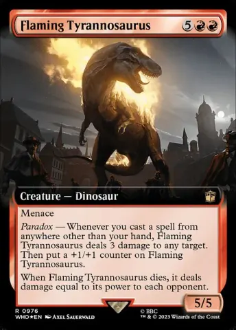 Flaming Tyrannosaurus · 976