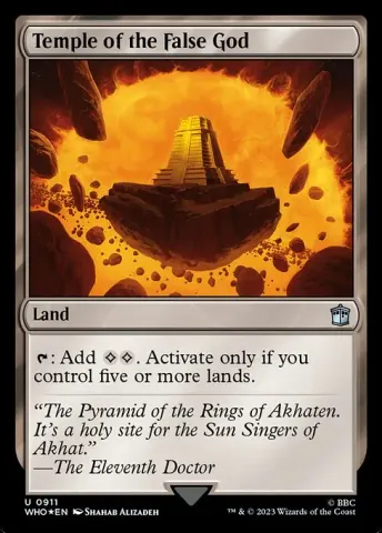 Temple of the False God · 911