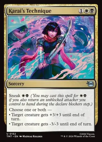 Karai's Technique · 152