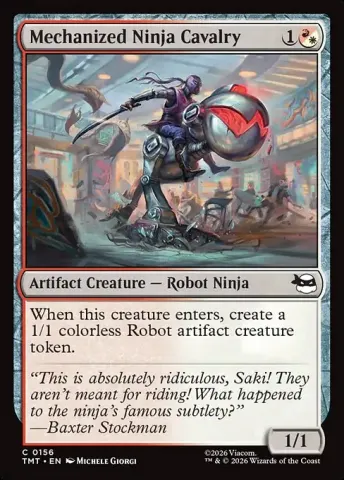 Mechanized Ninja Cavalry · 156