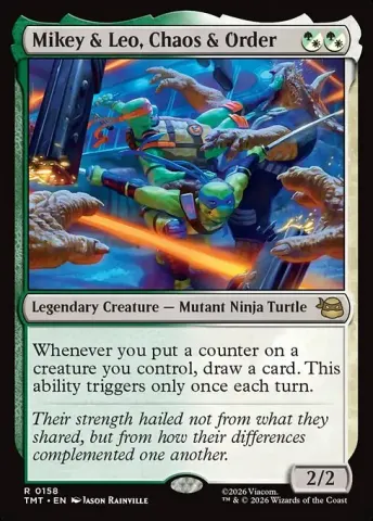 Mikey & Leo, Chaos & Order · 158
