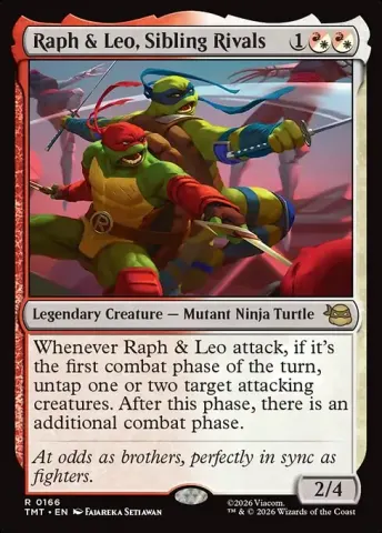 Raph & Leo, Sibling Rivals · 166