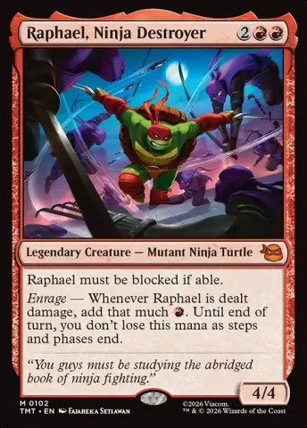 Raphael, Ninja Destroyer · 102