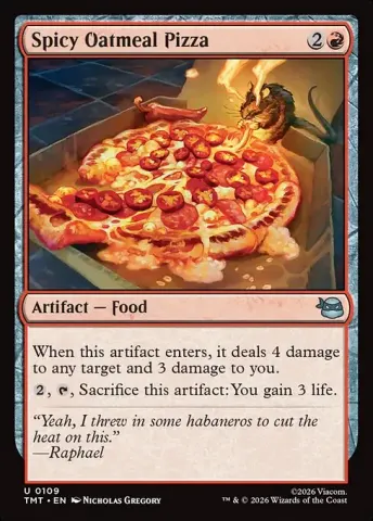 Spicy Oatmeal Pizza · 109