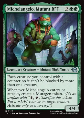 Michelangelo, Mutant BFF · 120