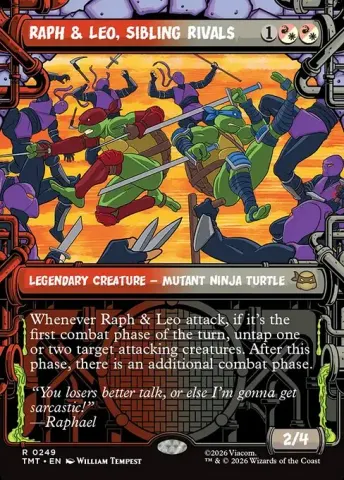 Raph & Leo, Sibling Rivals · 249