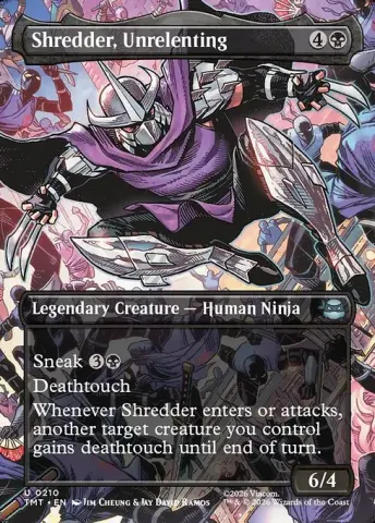 Shredder, Unrelenting · 210