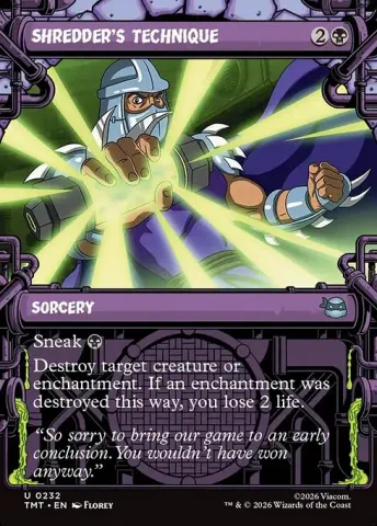 Shredder's Technique · 232
