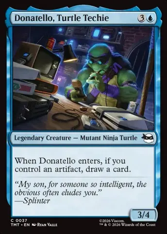 Donatello, Turtle Techie · 37