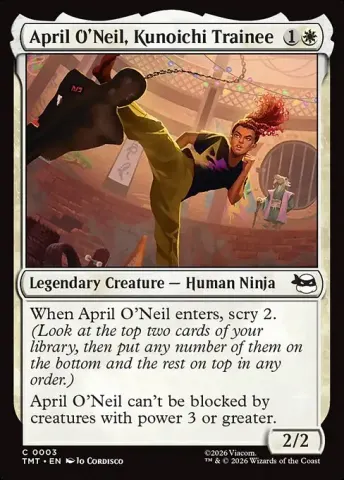 April O'Neil, Kunoichi Trainee · 3