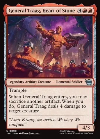 General Traag, Heart of Stone · 90