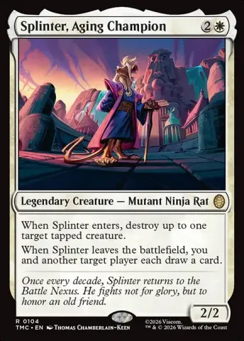 Splinter, Aging Champion · 104
