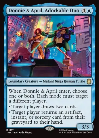 Donnie & April, Adorkable Duo · 111