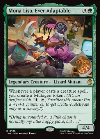 Mona Lisa, Ever Adaptable · 126