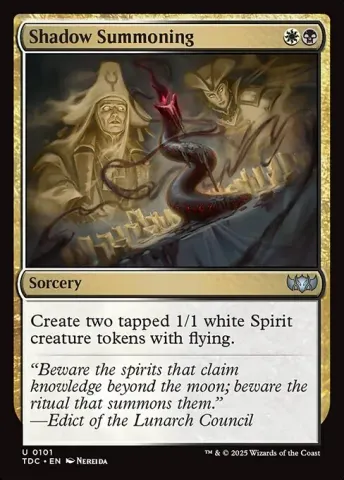 Shadow Summoning · 101