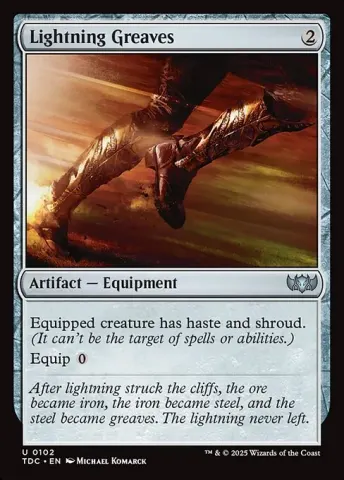 Lightning Greaves · 102
