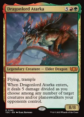 Dragonlord Atarka · 285