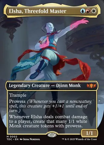 Elsha, Threefold Master · 2
