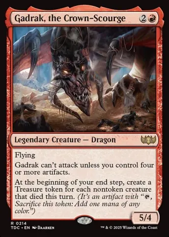 Gadrak, the Crown-Scourge · 214