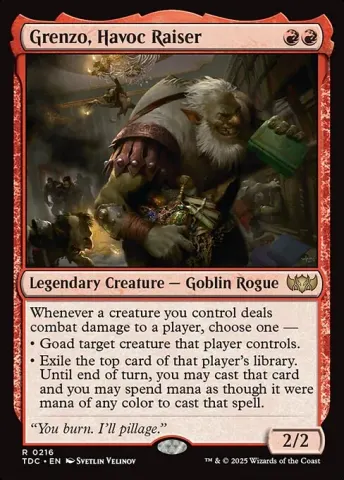 Grenzo, Havoc Raiser · 216