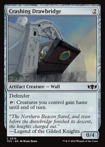 Crashing Drawbridge · 316