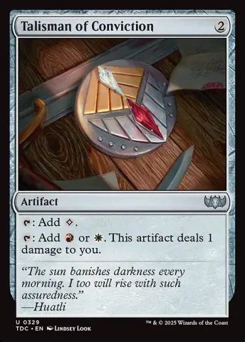 Talisman of Conviction · 329