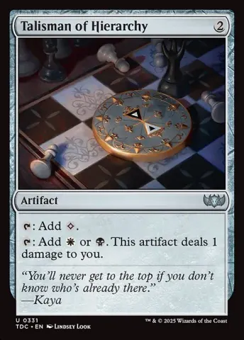 Talisman of Hierarchy · 331