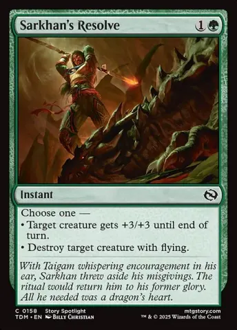 Sarkhan's Resolve · 158
