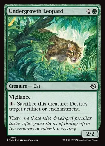 Undergrowth Leopard · 165