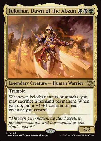 Felothar, Dawn of the Abzan · 184