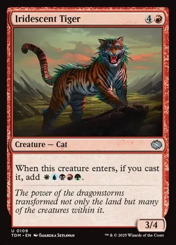 Iridescent Tiger · 109