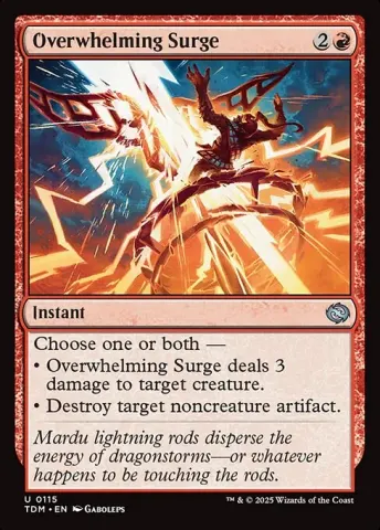 Overwhelming Surge · 115