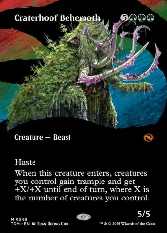 Craterhoof Behemoth · 346