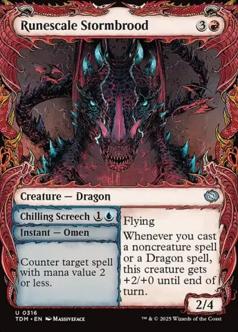 Runescale Stormbrood // Chilling Screech · 316