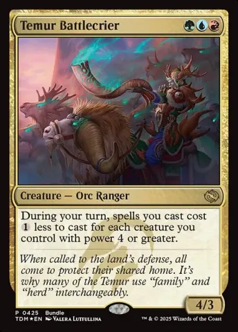 Temur Battlecrier · 425