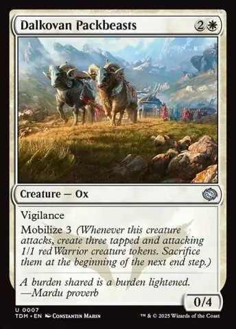 Dalkovan Packbeasts · 7