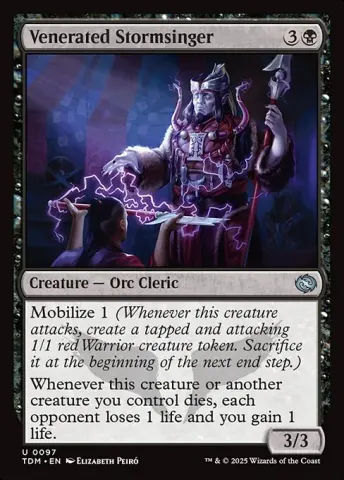Venerated Stormsinger · 97